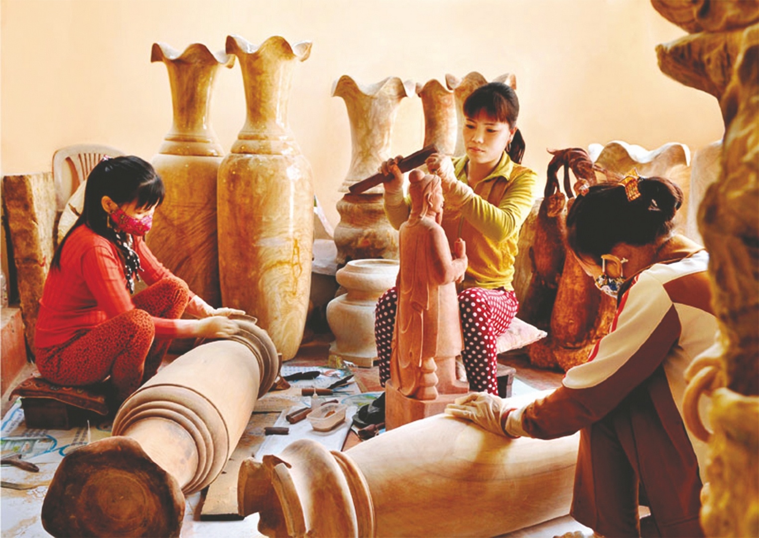 Hỗ trợ nâng cao năng suất cho doanh nghiệp thủ công mỹ nghệ Hỗ trợ nâng cao năng suất cho doanh nghiệp thủ công mỹ nghệ