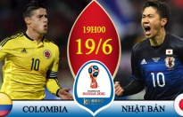 Truyền hình trực tiếp World Cup 2018 trận Colombia và Nhật Bản hãy chọn kênh có bản quyền