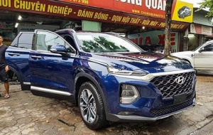 Hyundai SantaFe 2019 vừa xuất hiện tại Hà Nội sở hữu những tính năng gì?