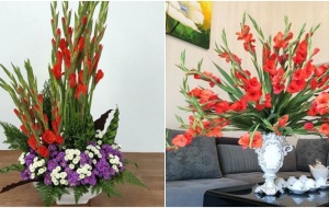 Những cách cắm hoa lay ơn đẹp ngày tết mà bạn nên biết