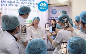 Đào tạo ‘siêu ngắn’, Viện thẩm mỹ AHA KOREA quảng cáo cấp chứng chỉ quốc tế?