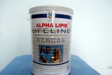 Sữa Alpha Lipid bị điều tra "quảng cáo láo"