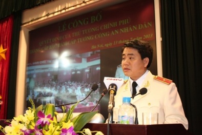Giám đốc Công an Hà Nội được phong tướng