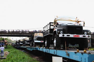 Lễ tang Đại tướng Võ Nguyên Giáp: Xe dùng chở thi hài đã đến Quảng Bình