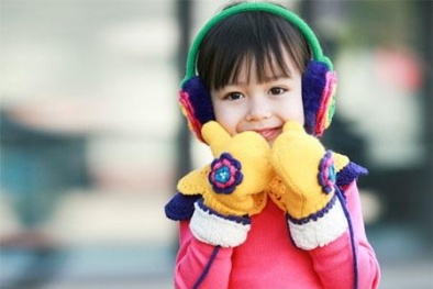 Cách phòng bệnh cho trẻ khi trời rét