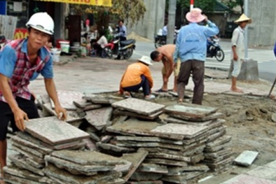 1.000 tỷ đồng sửa vỉa hè Hà Nội: 'Có tìm ra ông nào sai phạm không?'