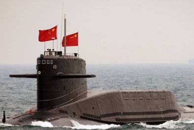 Biển Đông khóa chặt tàu ngầm Trung Quốc