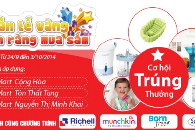 Tuần lễ vàng mua sắm tại Bibo Mart