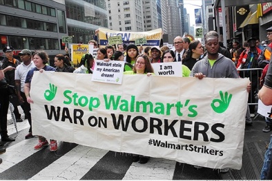 Nhân viên Walmart biểu tình yêu cầu tăng lương