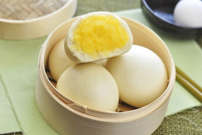 Cách làm bánh bao trứng sữa mới lạ và hấp dẫn