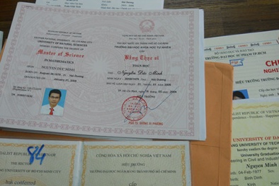 Mua bán bằng giả hoành hành vì háo danh!