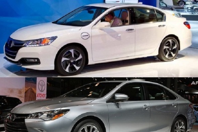 Đắn đo chọn Toyota Camry 2015 và Honda Accord 2015
