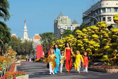 Những địa điểm chụp ảnh Tết không thể bỏ qua tại Sài Gòn