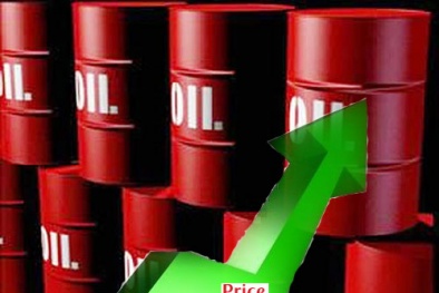 Giá dầu đột ngột tăng sau nhiều phiên chạm đáy