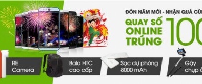 Khuyến mãi tết 2015 cùng HTC