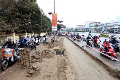 Hà Nội quyết không để giao thông ngày Tết ùn tắc quá nửa tiếng