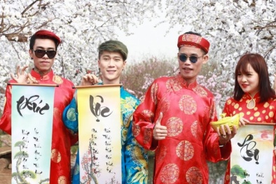 Hiệp 'Gà' tái xuất trong MV ca nhạc đón xuân 2015