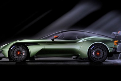Vẻ đẹp ấn tượng của siêu xe 800 mã lực Aston Martin Vulcan mới trình làng