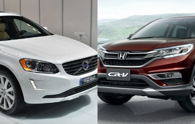 Đọ sức hút của SUV ăn khách Honda CRV và Volvo XC60