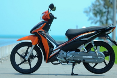 Honda Wave 110 RSX nổi bật với phiên bản màu mới, giá không đổi
