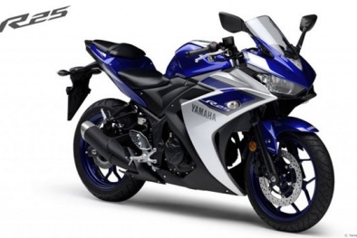 Yamaha R25 phiên bản mới có giá 'mềm' hơn đối thủ Kawasaki Ninja 250R