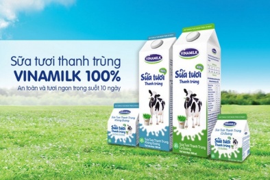 Vinamilk thông báo nhận diện bao bì sản phẩm sữa nước