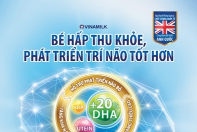 Vinamilk ra mắt sản phẩm Optimum Gold giúp trẻ phát triển trí não