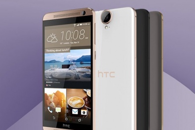 HTC One E9 Plus vỏ nhựa kim loại chính thức ra mắt