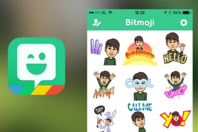 Tự tạo biểu tượng cảm xúc với Bitmoji Keyboard