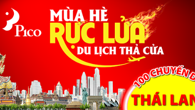 'Mùa hè rực lửa - du lịch thả cửa' cùng Pico