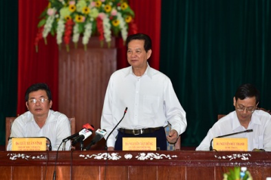 Thủ tướng Nguyễn Tấn Dũng: Ninh Thuận không được để đồng bào vùng hạn bị khát