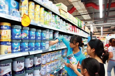Sữa trẻ em giảm giá từ 20/4