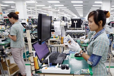 Điện thoại 'made in Viet Nam' xuất khẩu tăng mạnh