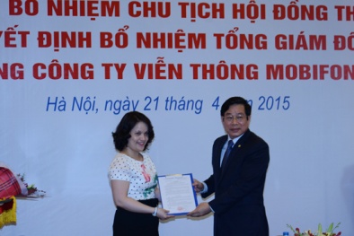 MobiFone bổ nhiệm chủ tịch, tổng giám đốc và kiểm soát viên mới