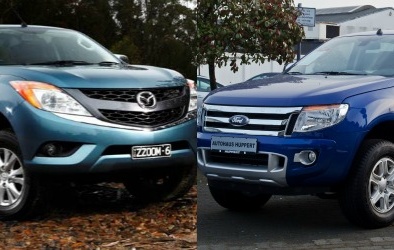 Mazda BT50 bứt phá cạnh tranh với ‘vua bán tải’ Ford Ranger