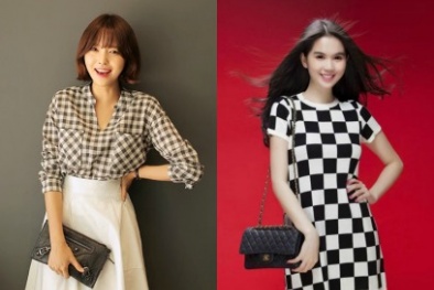 Họa tiết kẻ ô vuông ‘làm mưa làm gió’ thời trang hè 2015