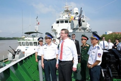 Mỹ cam kết giúp Việt Nam tăng cường sức mạnh phòng ngự trên Biển Đông