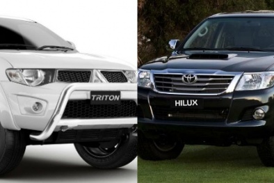 Phân khúc bán tải ‘tăng nhiệt’ với Toyota Hilux và Mitsubishi Triton