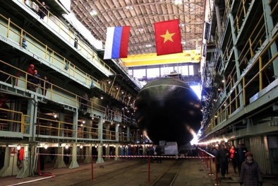 Nga hạ thủy tàu ngầm Kilo cuối cùng đóng cho Việt Nam