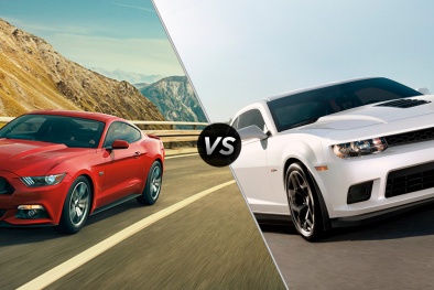 'Kẻ cơ bắp' Chevrolet Camaro đối đầu ‘ngựa hoang’ Ford Mustang