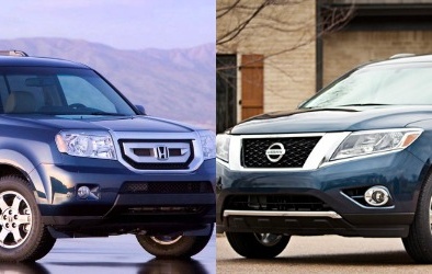 Chọn xe tầm trung 7 chỗ Honda Pilot hay Nissan Pathfinder?