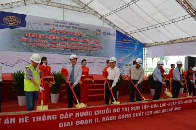 Hà Nội sẽ có đường ống dẫn nước sạch cực 'khủng'