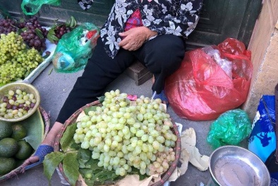 Nho Trung Quốc 'đội lốt' nho Ninh Thuận ồ ạt xuống phố
