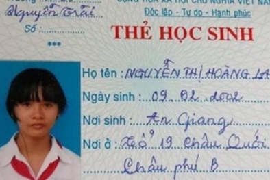 Nữ sinh lớp 8 đột nhiên ‘mất tích’ sau khi bị cha mắng