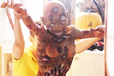 Thị trường Halloween: Trang phục kinh dị, ma quái lên ngôi