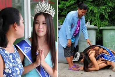 Hoa hậu 'nhặc rác' ân hận vì dối trá sẽ không bị tước vương miện