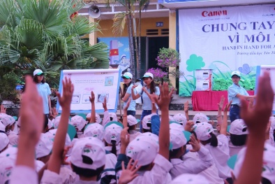 Cùng các em học sinh tiểu học chung tay bảo vệ môi trường