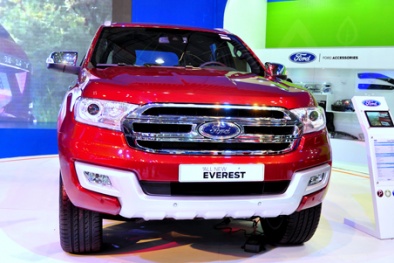 Ford Everest 2015 thiết kế hoàn toàn mới sắp ra mắt thị trường Việt