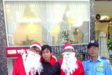 'Hốt bạc' với dịch vụ cho thuê ông già Noel