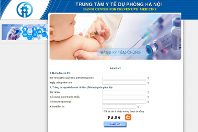 Cách đăng ký tiêm vắc xin 5 trong 1 tại Hà Nội